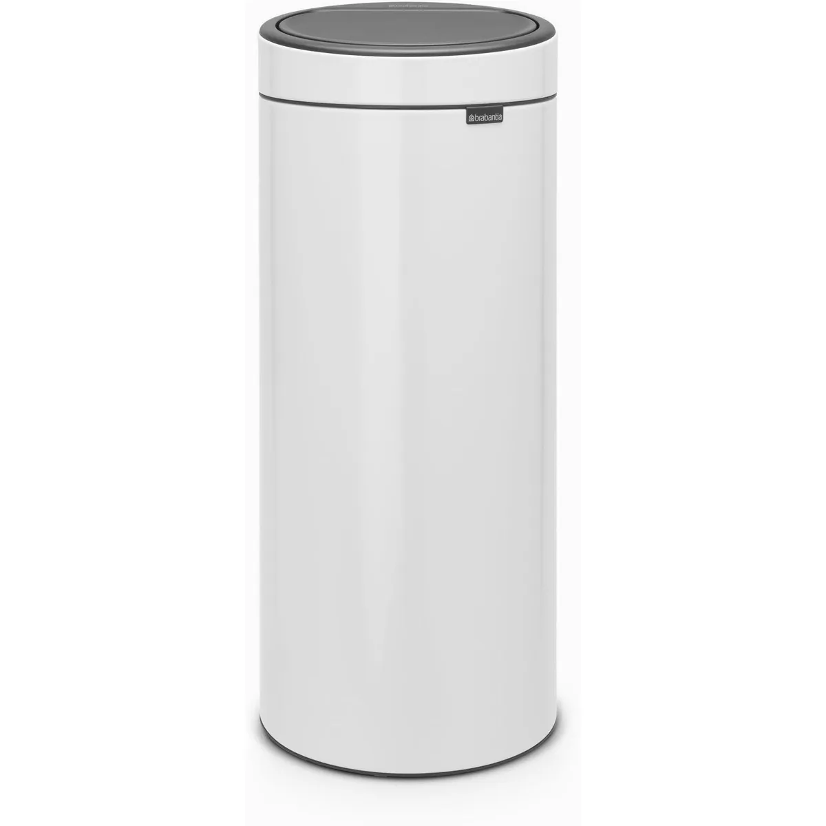 Brabantia Touch Bin 30L, kinderleichte Bedienung, robustes Design