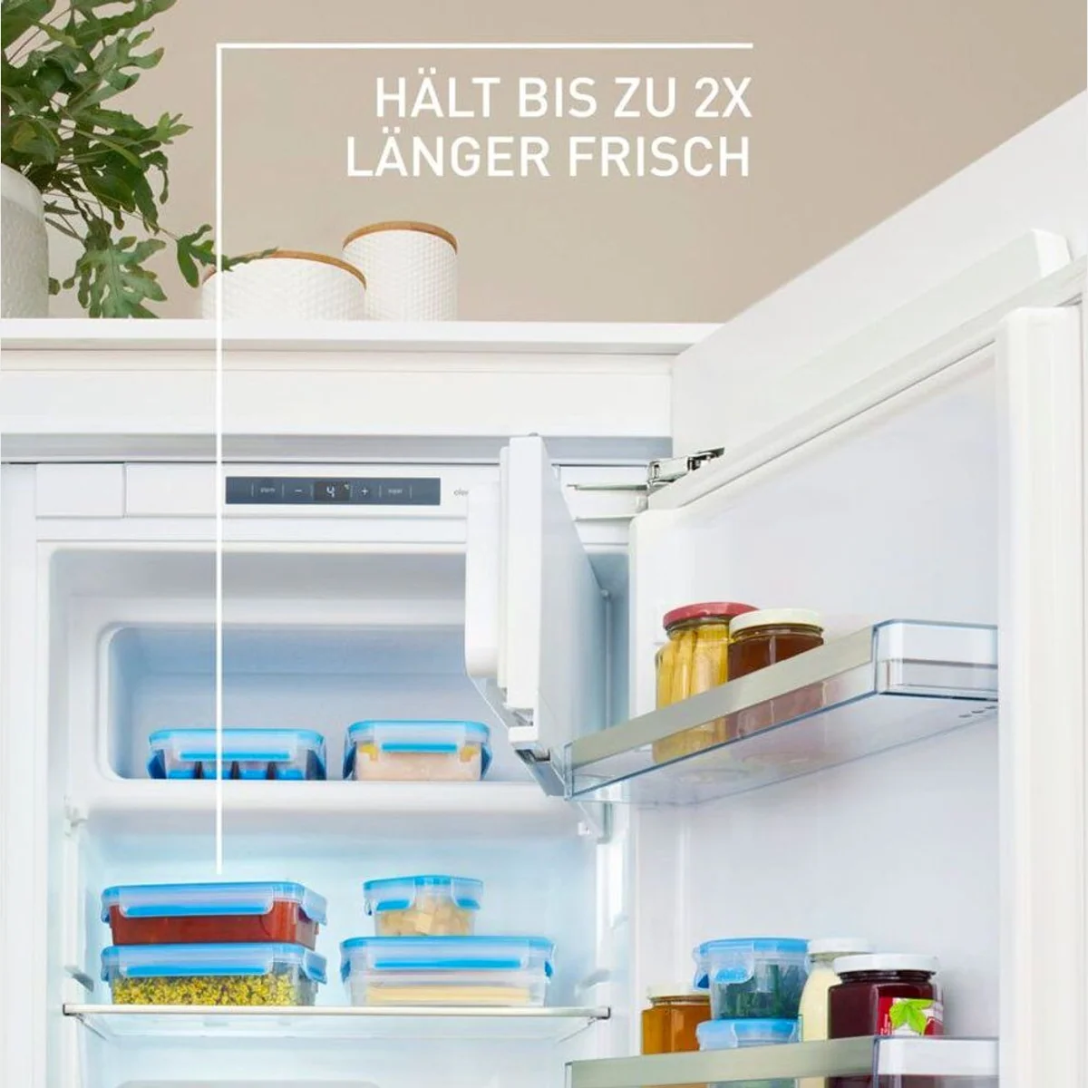 EMSA Clip & Close Set, 10-tlg. Frischhaltedosen, 100 % dicht und hygienisch 2