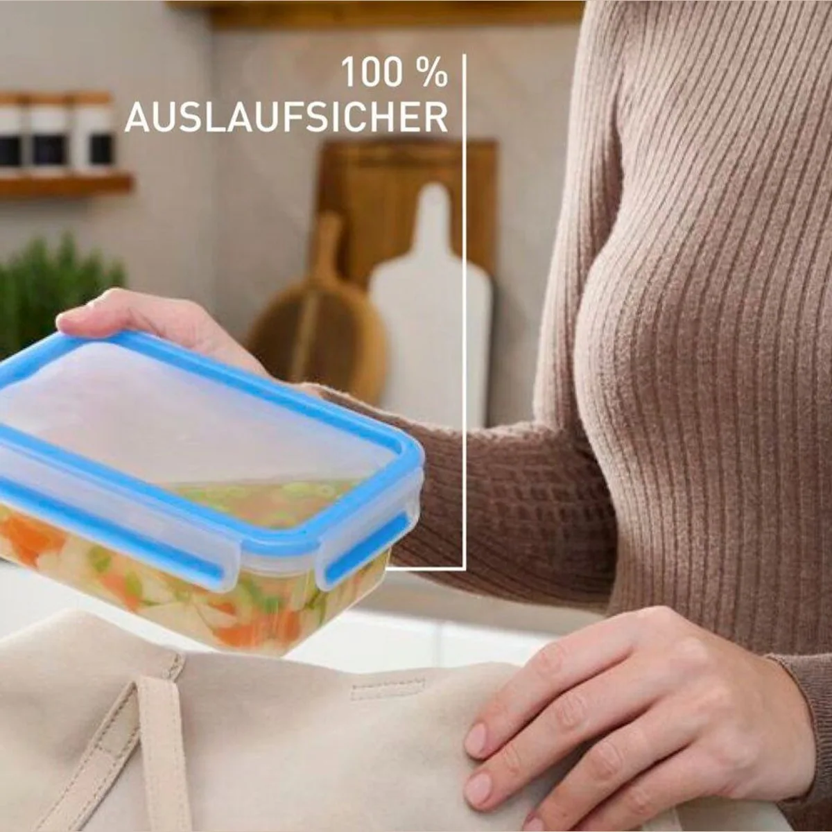 EMSA Clip & Close Set, 10-tlg. Frischhaltedosen, 100 % dicht und hygienisch 3