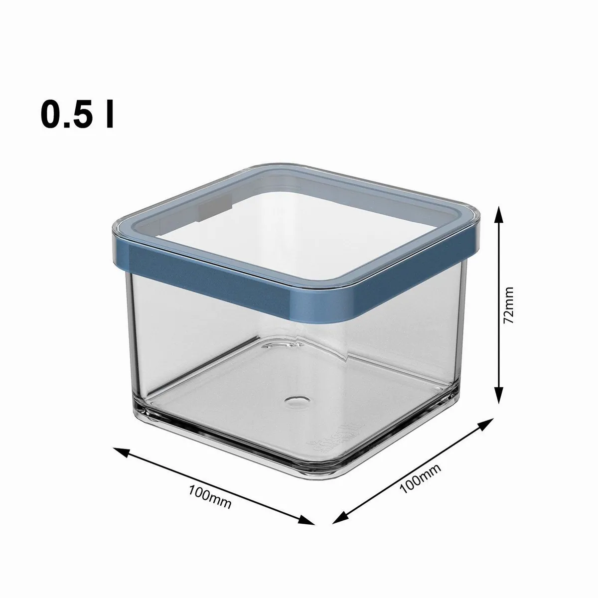 Rotho Loft Vorratsdose 5er-Set, vielseitig & hochtransparent 3