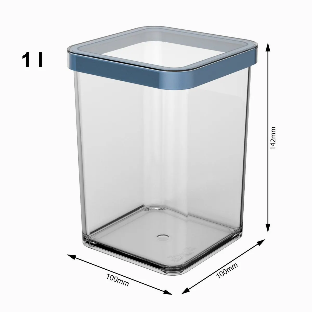 Rotho Loft Vorratsdose 5er-Set, vielseitig & hochtransparent 4