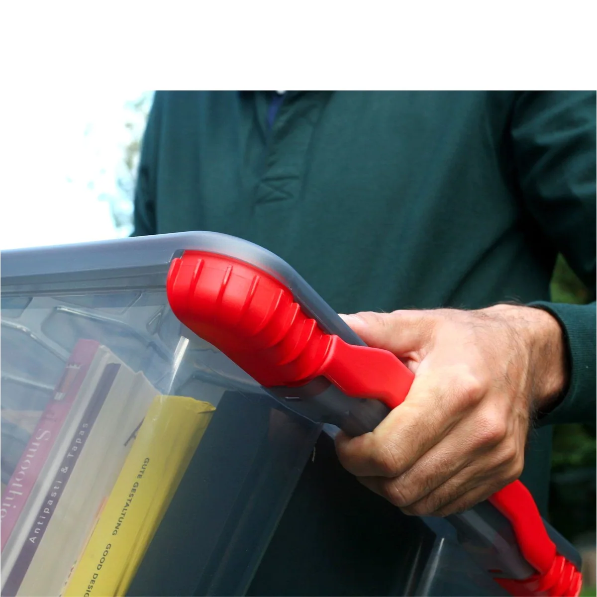 Rotho Evo Total Protection 3er-Set Aufbewahrungsbox, stapelbar und feuchtigkeitsgeschützt 2