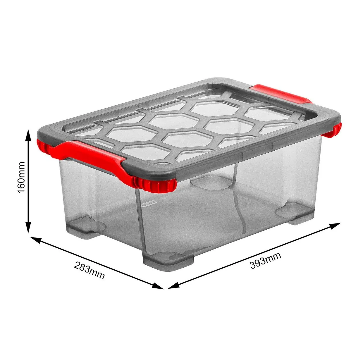 Rotho Evo Total Protection 3er-Set Aufbewahrungsbox, stapelbar und feuchtigkeitsgeschützt 5