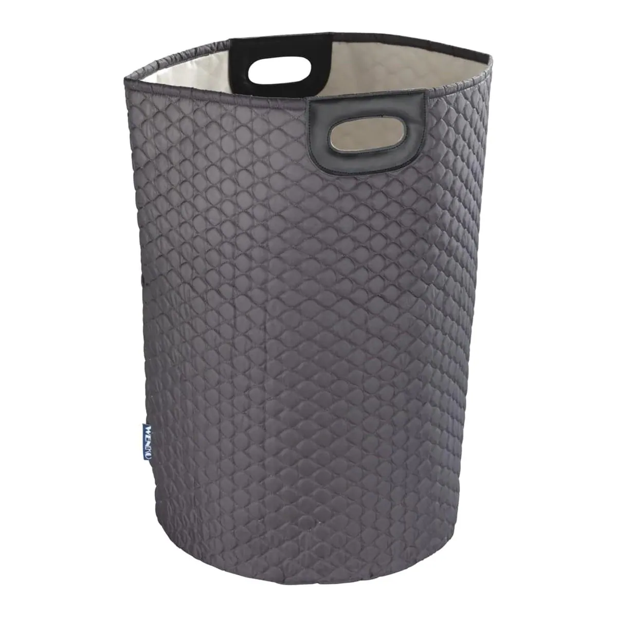 WENKO Wäschebox Wabo, aus hochwertigem Polyester, 75 l, mit Tragegriffen