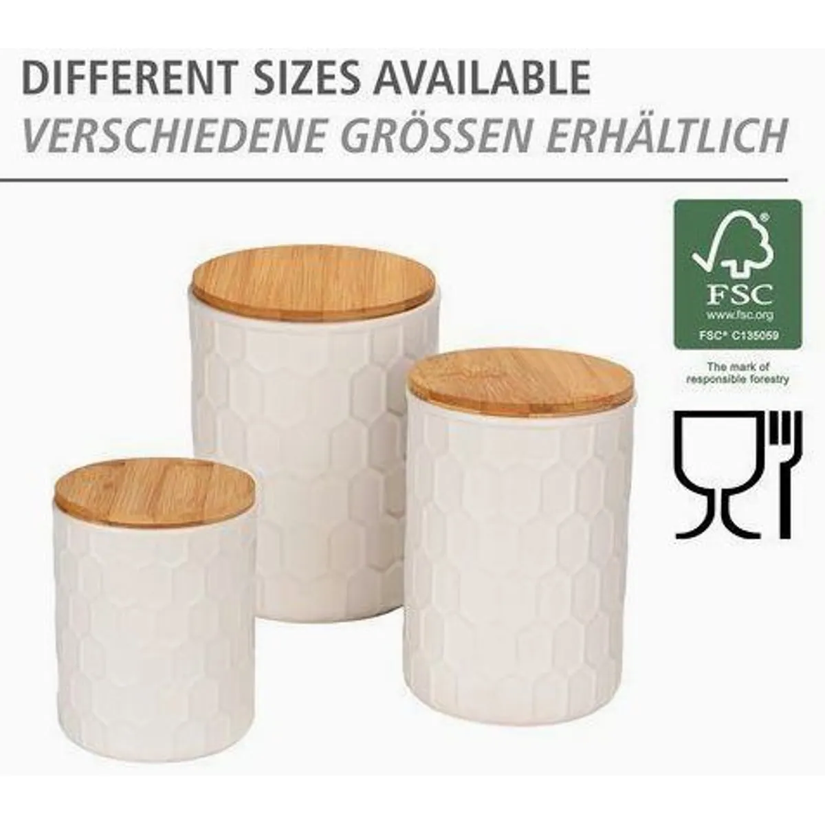WENKO Vorratsdose Maya, Keramik, luftdicht & spülmaschinengeeignet 5