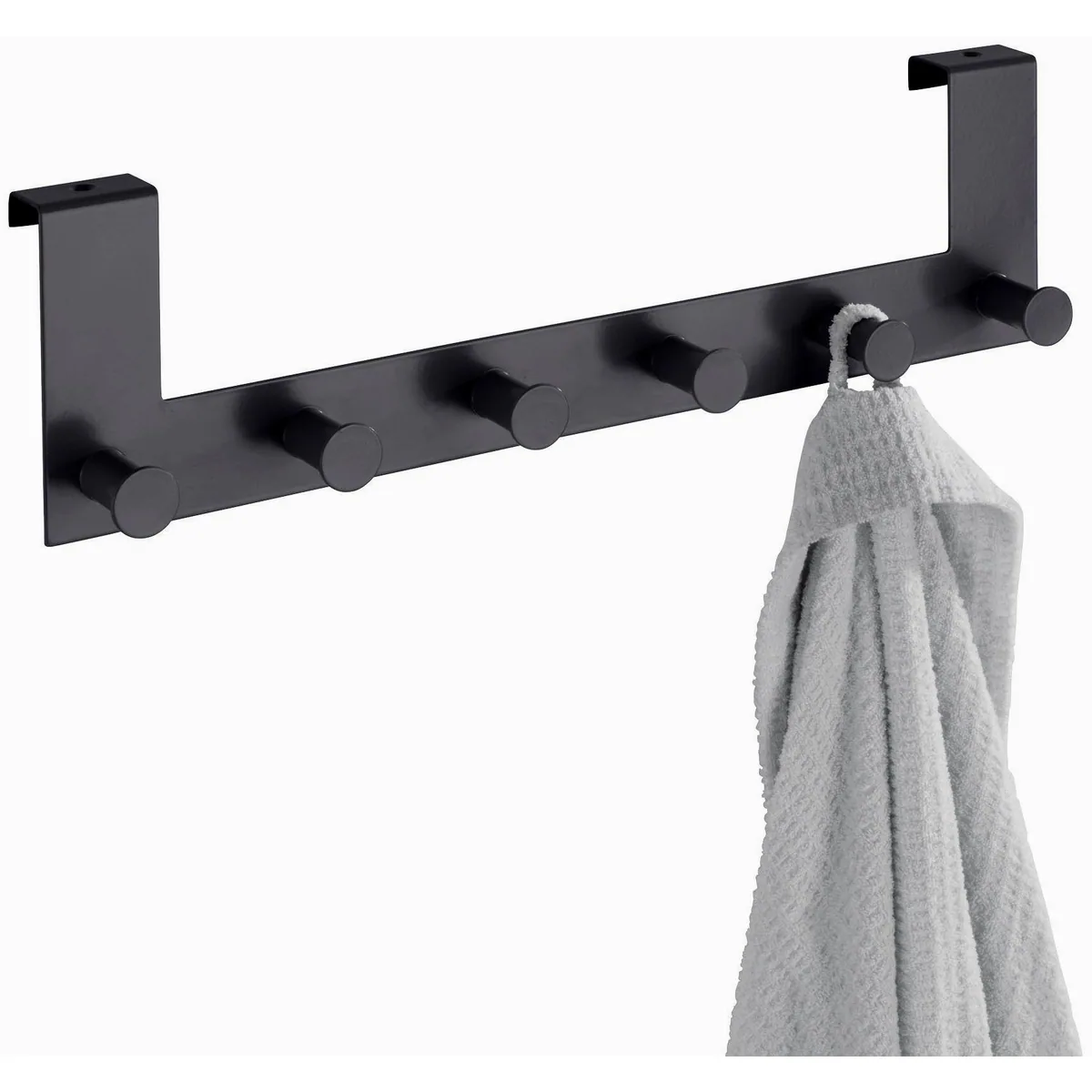 WENKO Hakenleiste Celano, 6 Haken, flexibel und platzsparend 5