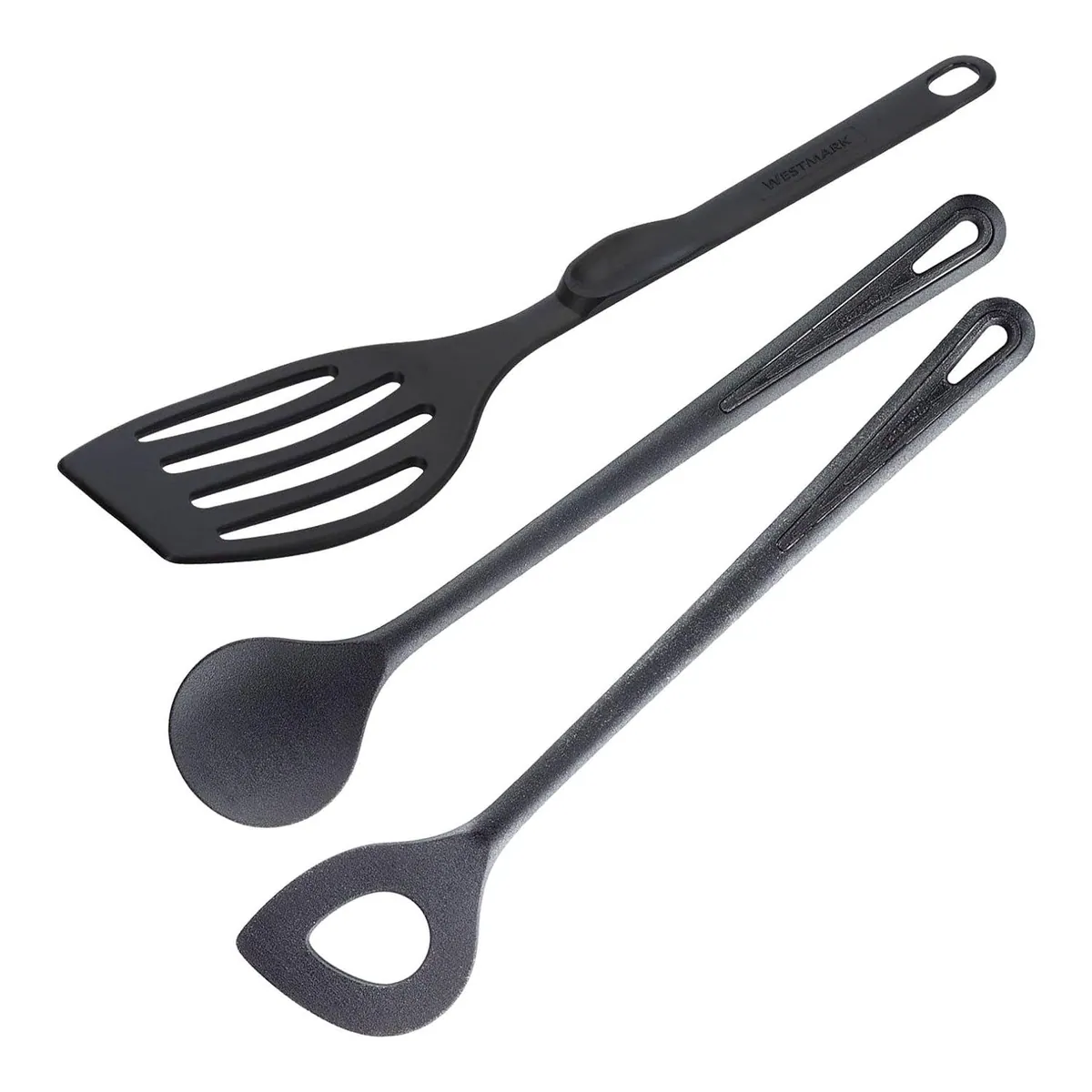 Westmark Kochbesteck-Set 3-tlg., vielseitig, hitzebeständig, spülmaschinengeeignet