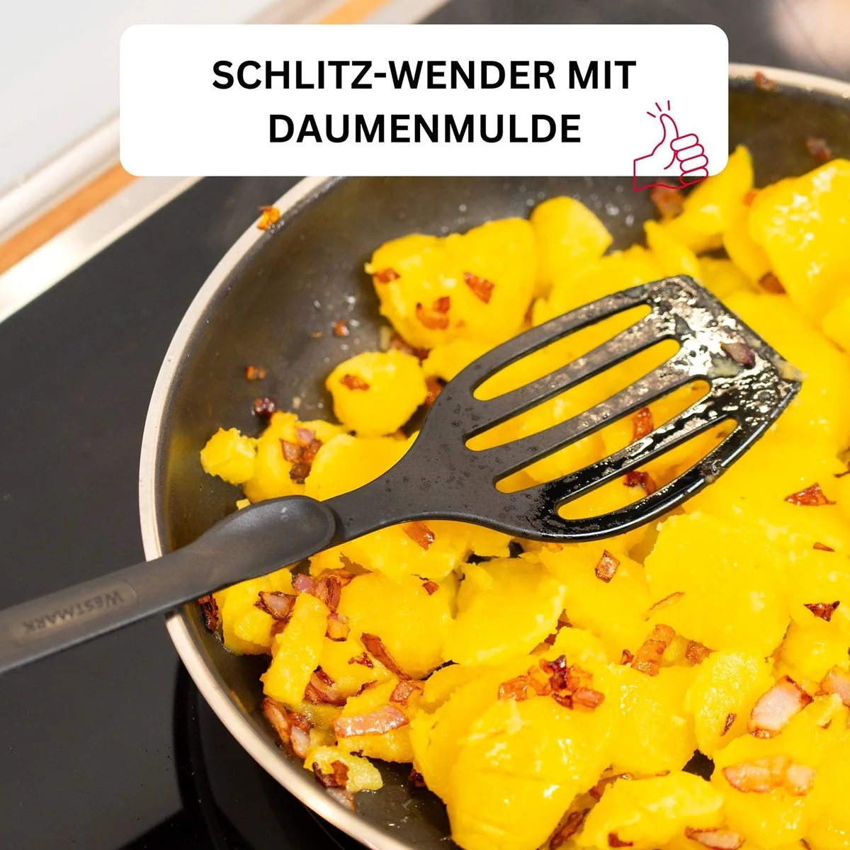 Westmark Kochbesteck-Set 3-tlg., vielseitig, hitzebeständig, spülmaschinengeeignet 5