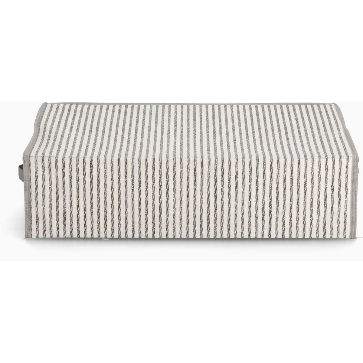 Zeller Aufbewahrungsbox Stripes, praktisches Vlies, beige 4