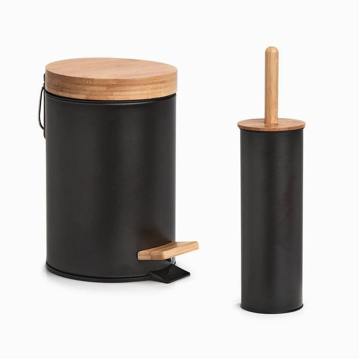 Zeller WC-Reinigungsbürste, Metall und Bambus, Ø 10 cm — stilvolles Badezimmeraccessoire 3