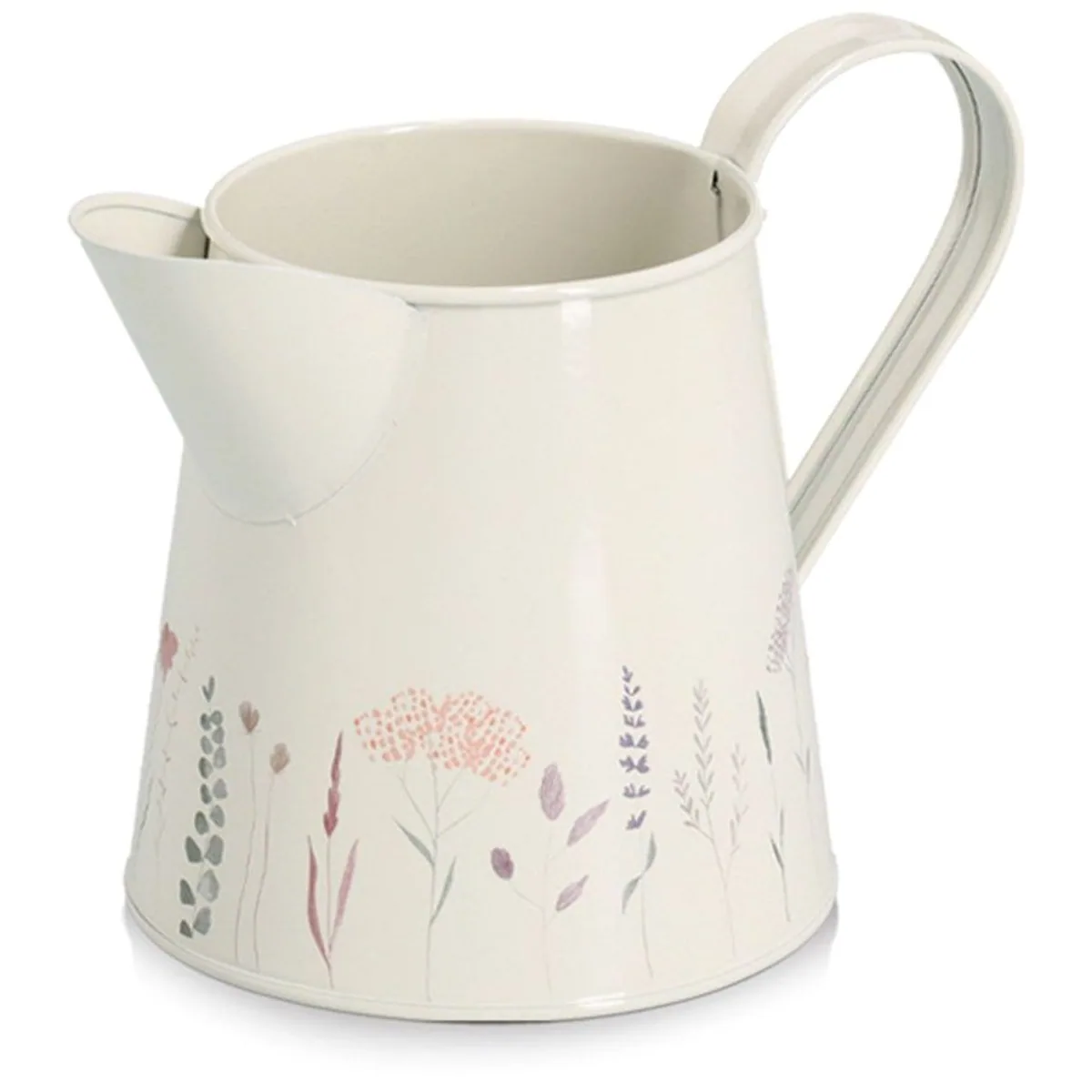 Zeller Kanne Flowers, dekorativ mit Blumenmotiv, 1,5 l